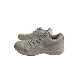 Nike Air Zoom Prestige HC White/Black Tennis Shoes AA8024-105 Women's Size 10